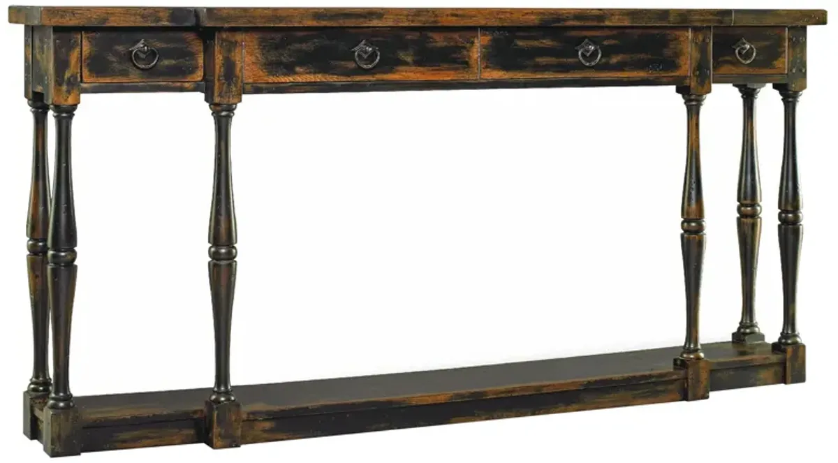 Sanctuary Four-Drawer Console Table