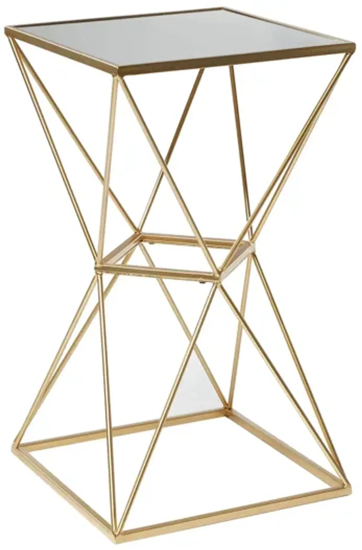 Ivy Collection Geometric Accent Table