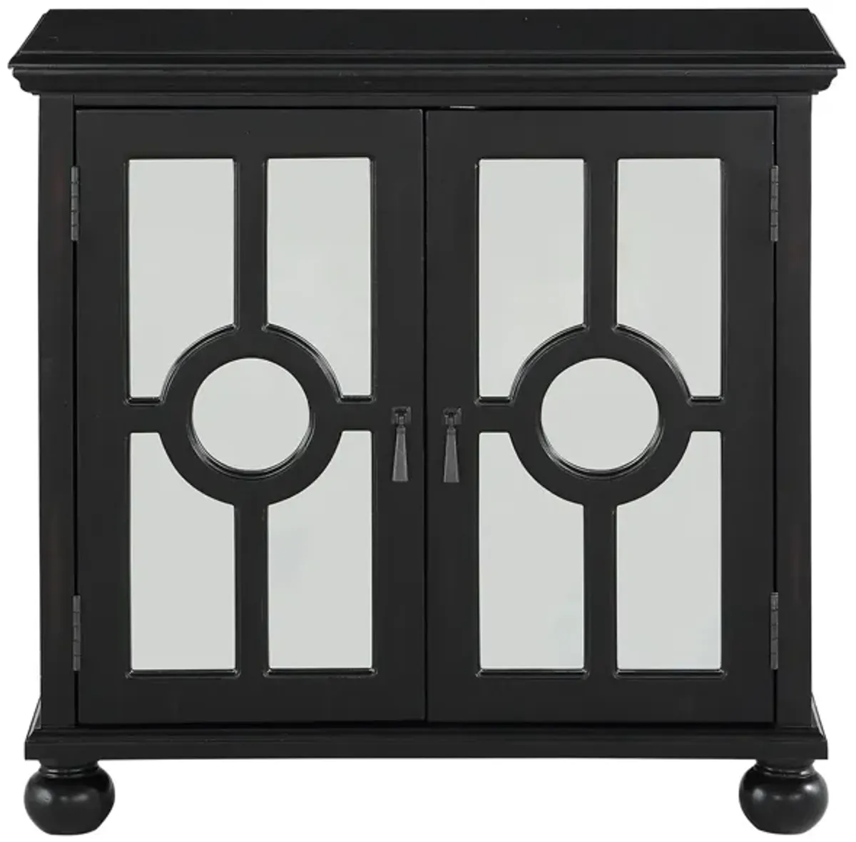 Chai Accent Chest in Antique Black by Homelegance