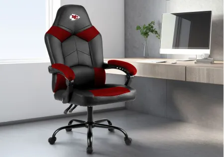 NFL Oversized Adjustable Office Chairs in Kansas City Cheifs by Imperial International