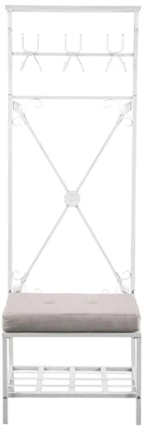 Thorne Entryway Bench/Storage Rack