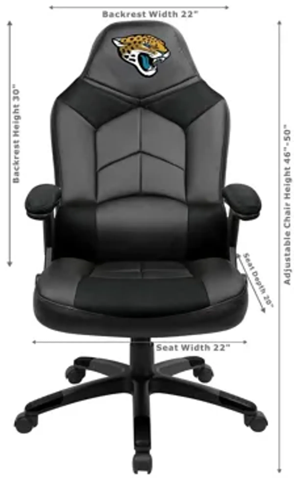 NFL Faux Leather Oversized Gaming Chair