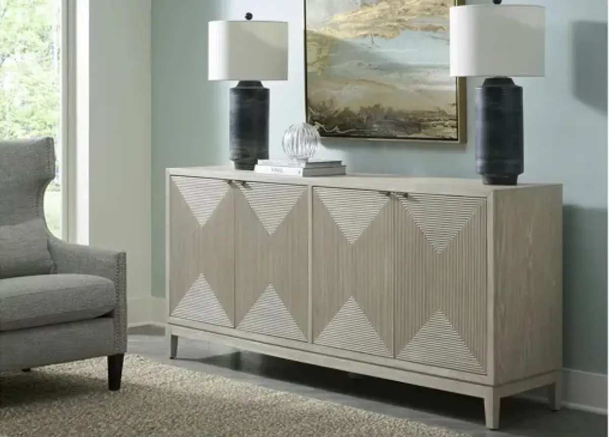 Kinsley 4 Door Accent Cabinet