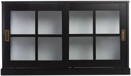 Harwich Curio Cabinet in Black by SEI Furniture