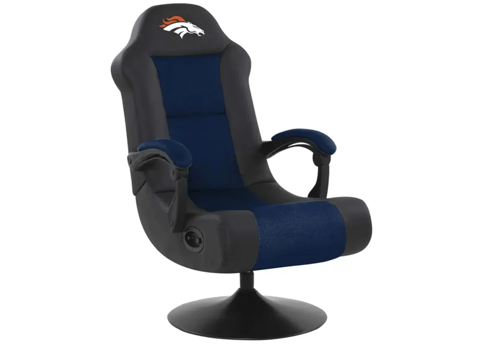 NFL Faux Leather Ultra Gaming Chair in Denver Broncos by Imperial International