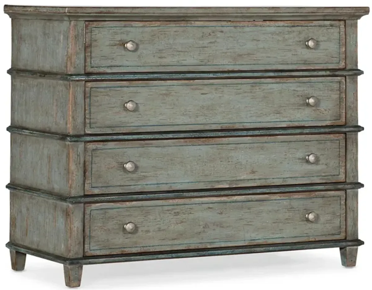 Alfresco Costiere Chest in Dark blue by Hooker Furniture