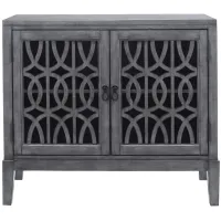 Martina Accent Cabinet in Gray by Coast To Coast Imports