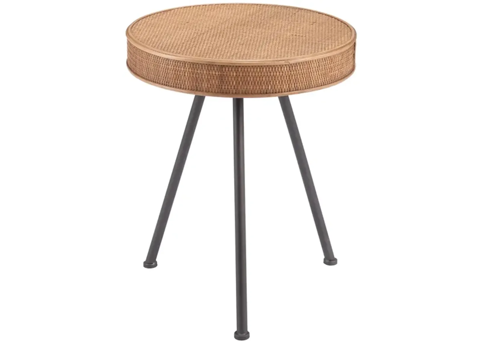 Stuart Side Table in Natural by Zuo Modern