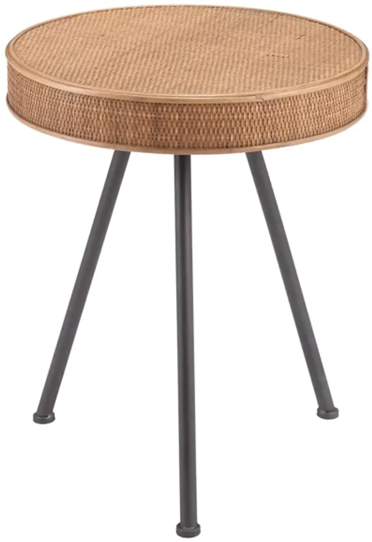 Stuart Side Table in Natural by Zuo Modern