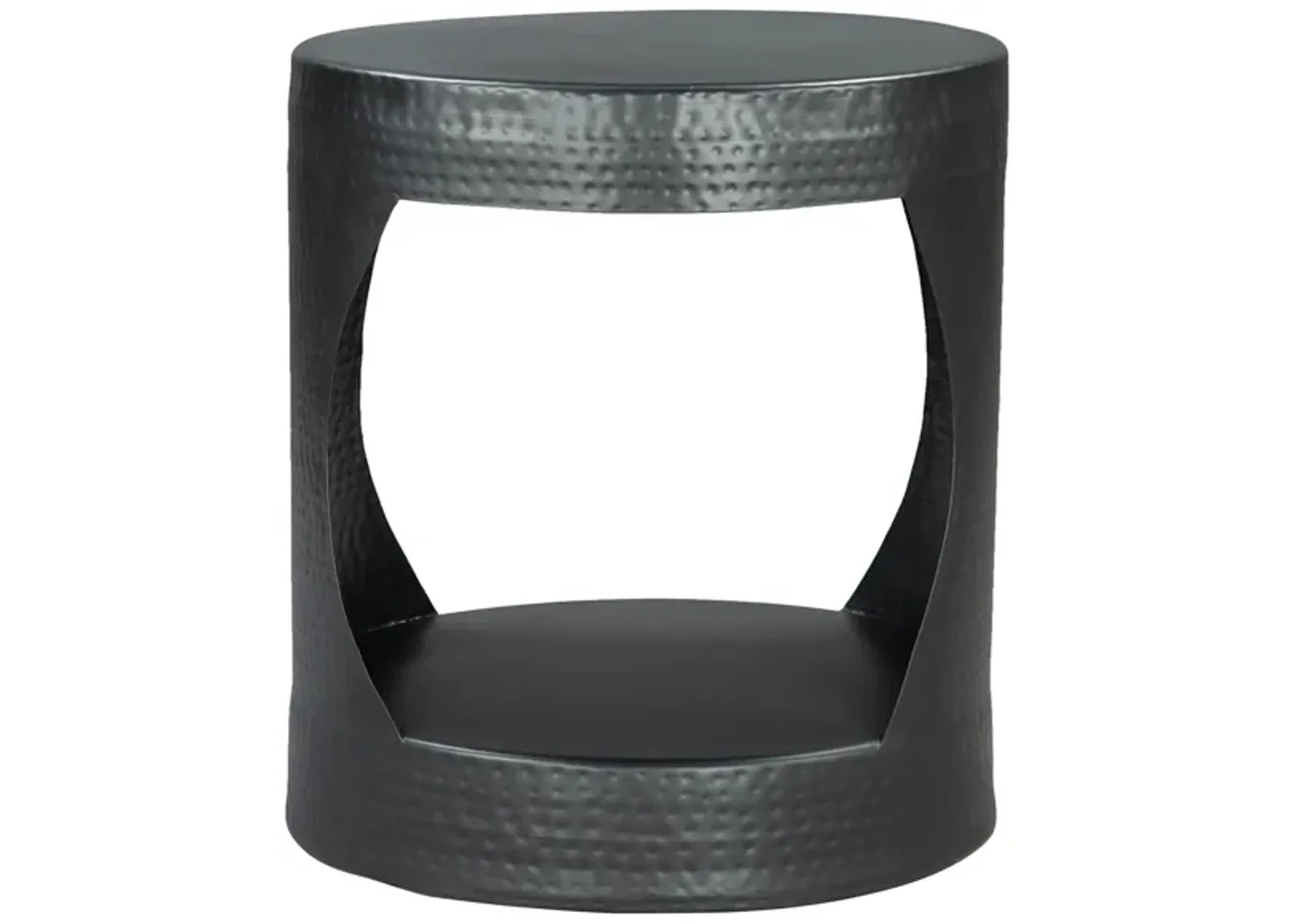 Nuuk Side Table in Black by Zuo Modern