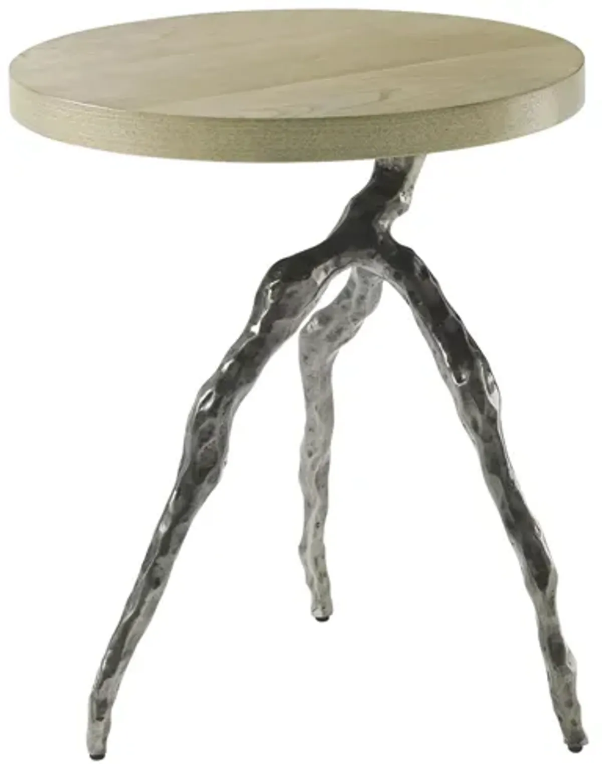 Catalina Branch Accent Table in Dune by Theodore Alexander