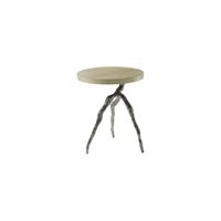 Catalina Branch Accent Table in Dune by Theodore Alexander