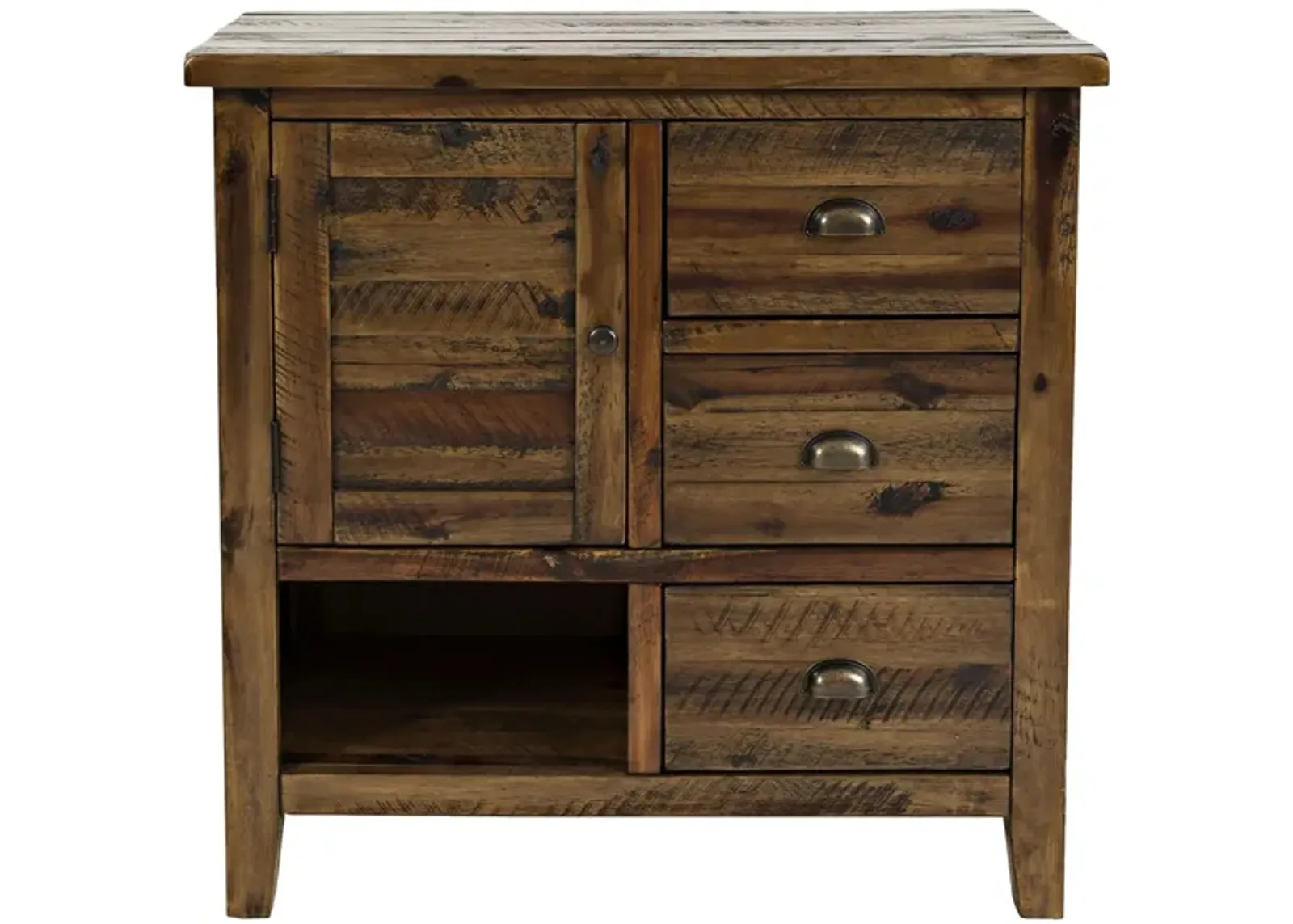 Artisan's Craft Accent Chest in Dakota Oak by Jofran