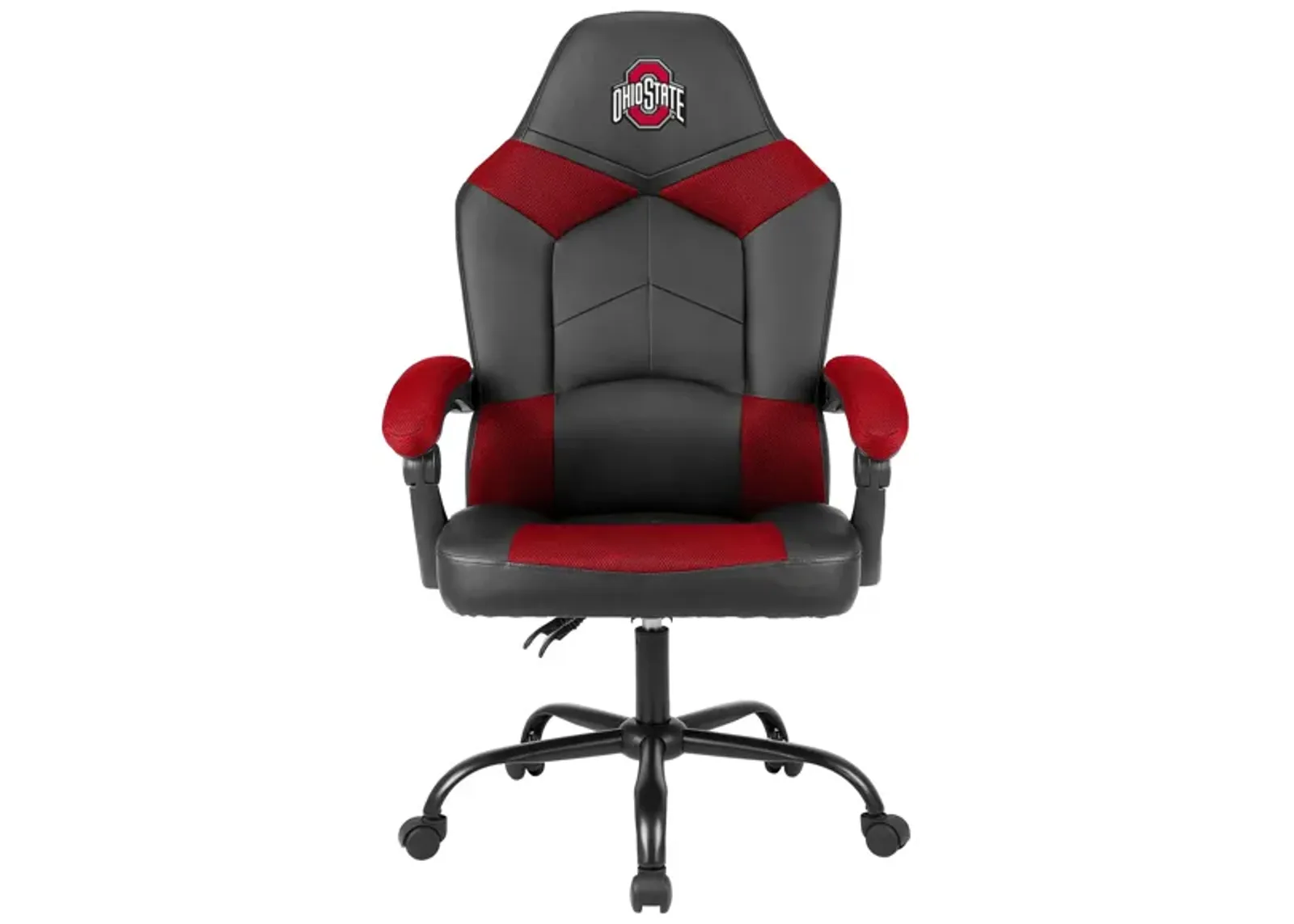 NCAA Faux Leather Oversized Gaming Chair in Ohio State University by Imperial International