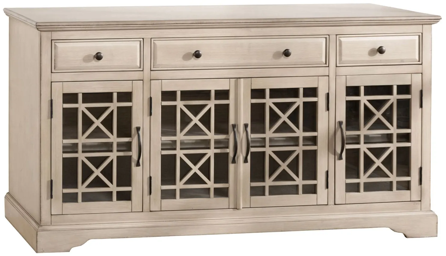 Craftsman 60" TV Console in Vanilla Cream by Jofran