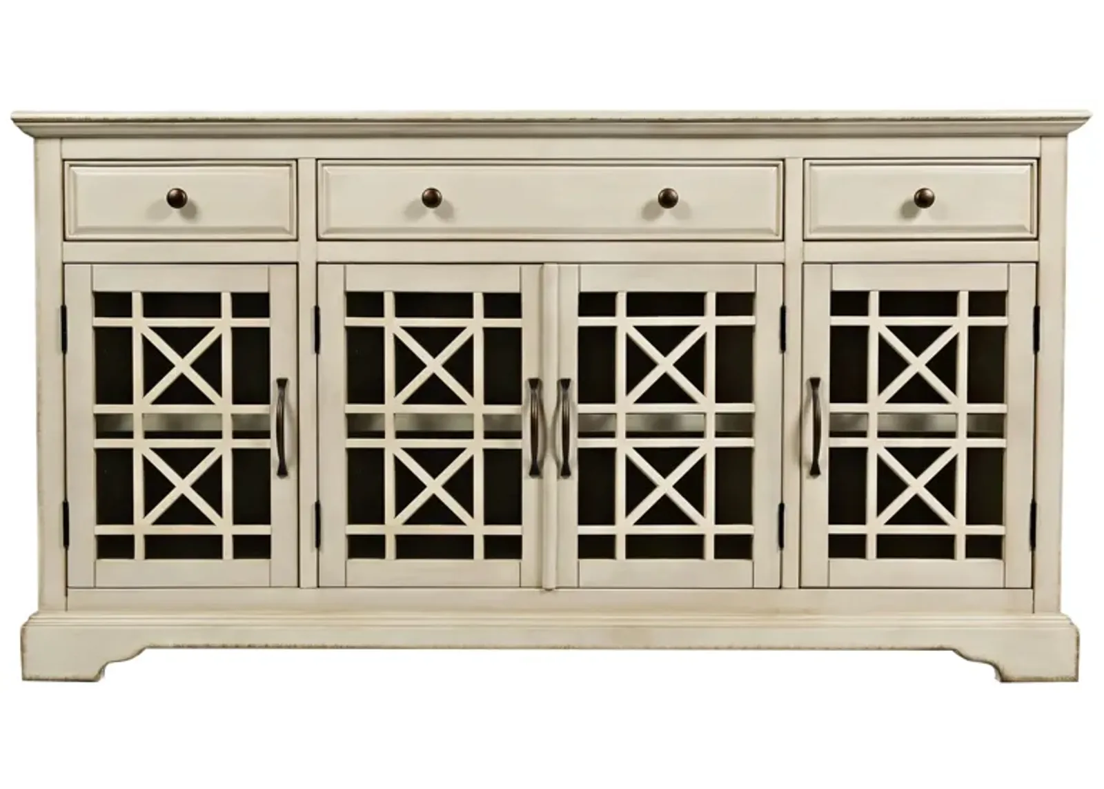 Craftsman 60" TV Console in Vanilla Cream by Jofran