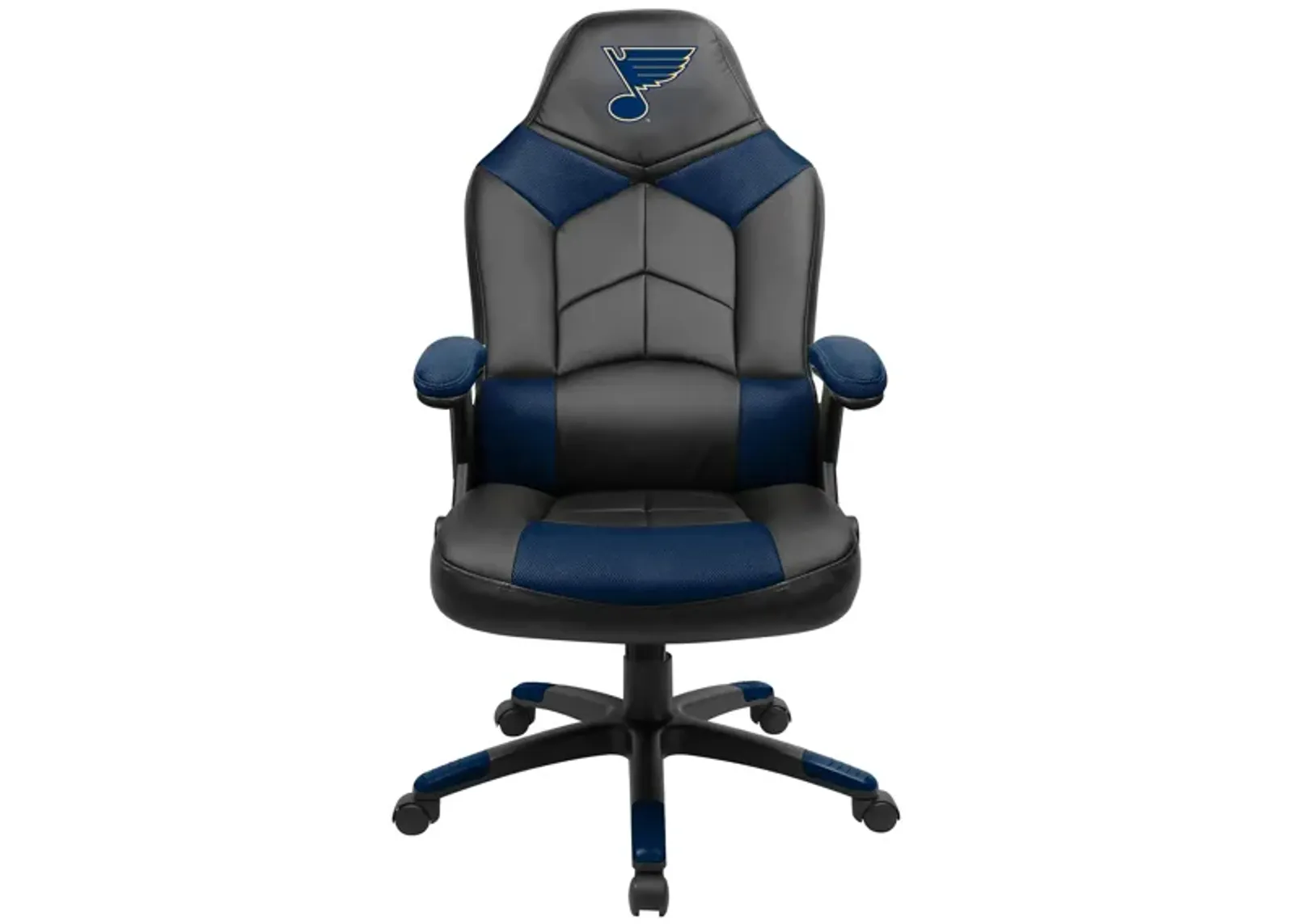 NHL Faux Leather Oversized Gaming Chair in St Louis Blues by Imperial International