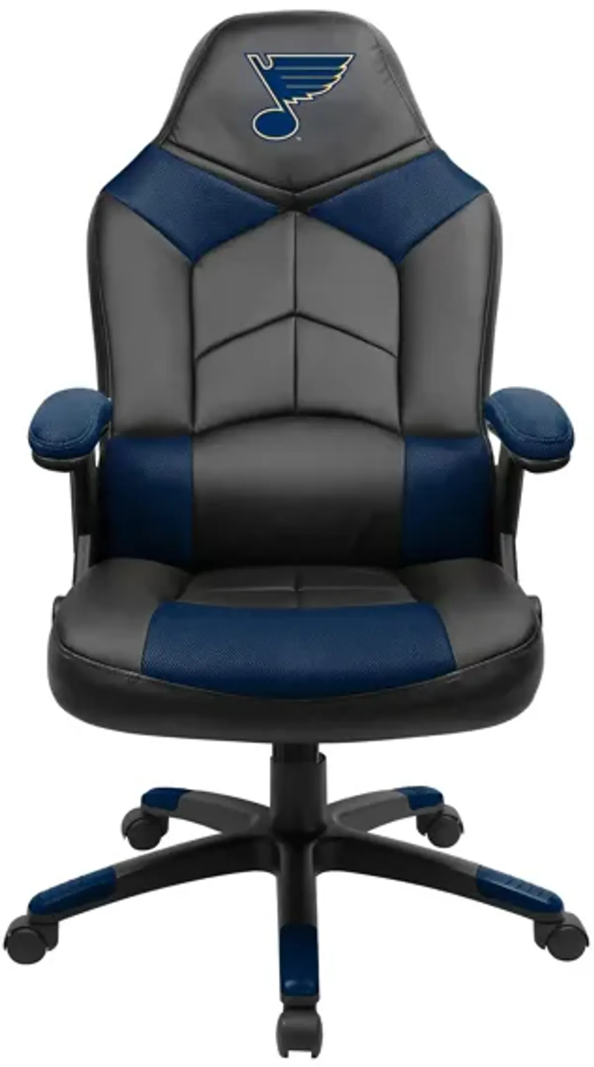 NHL Faux Leather Oversized Gaming Chair in St Louis Blues by Imperial International