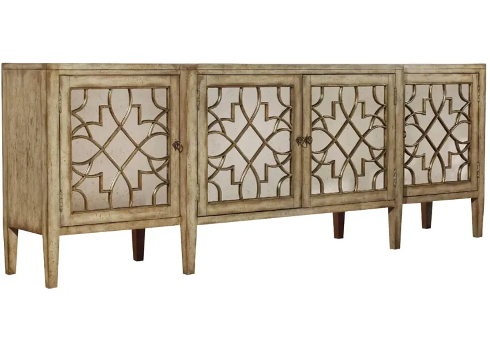 Sanctuary Rectangular Mirrored Console