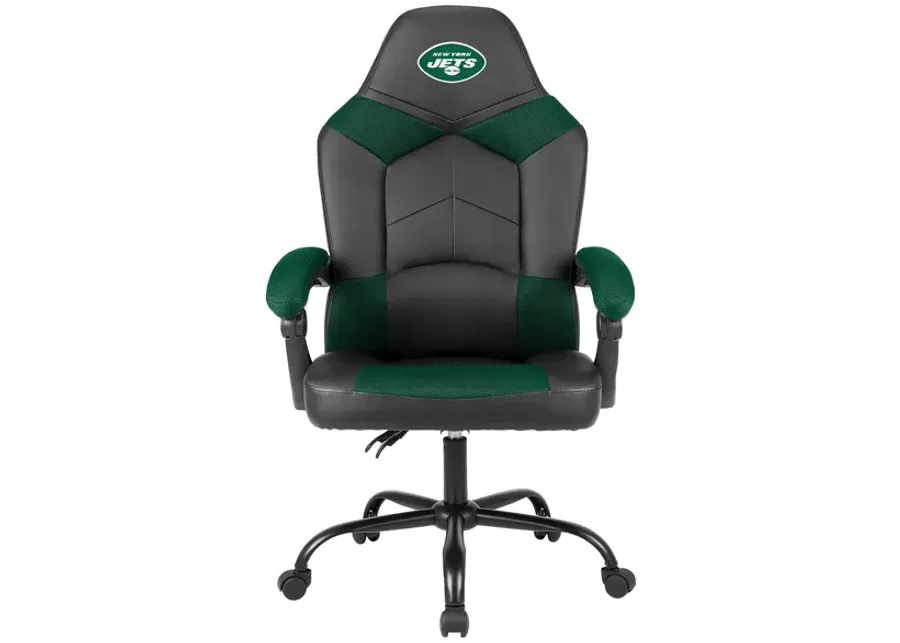 NFL Oversized Adjustable Office Chairs in New York Jets by Imperial International