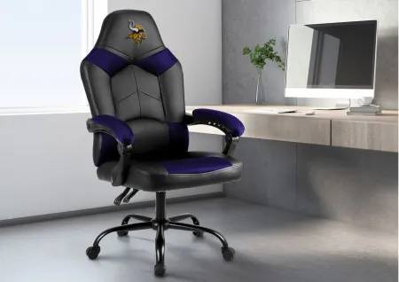 NFL Oversized Adjustable Office Chairs in Minnesota Vikings by Imperial International
