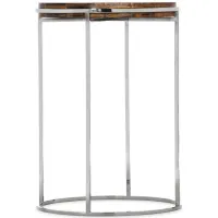 Melange Telsa Accent Table in Silvers by Hooker Furniture