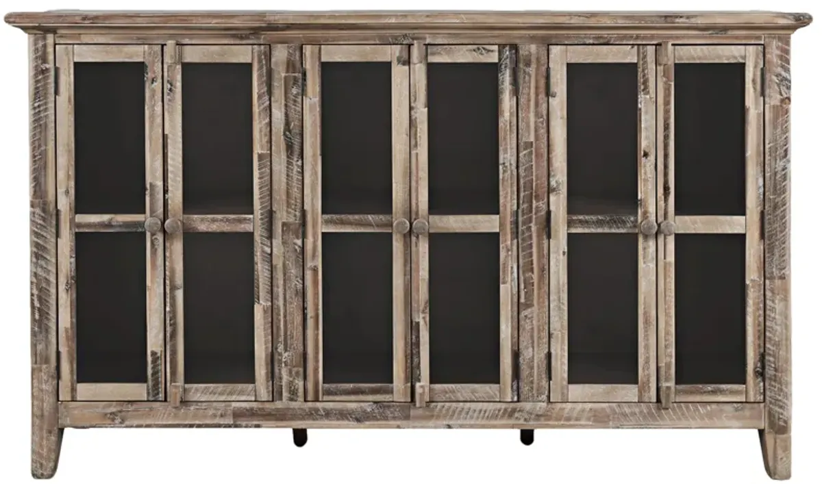 Rustic Shores 70" Accent Cabinet