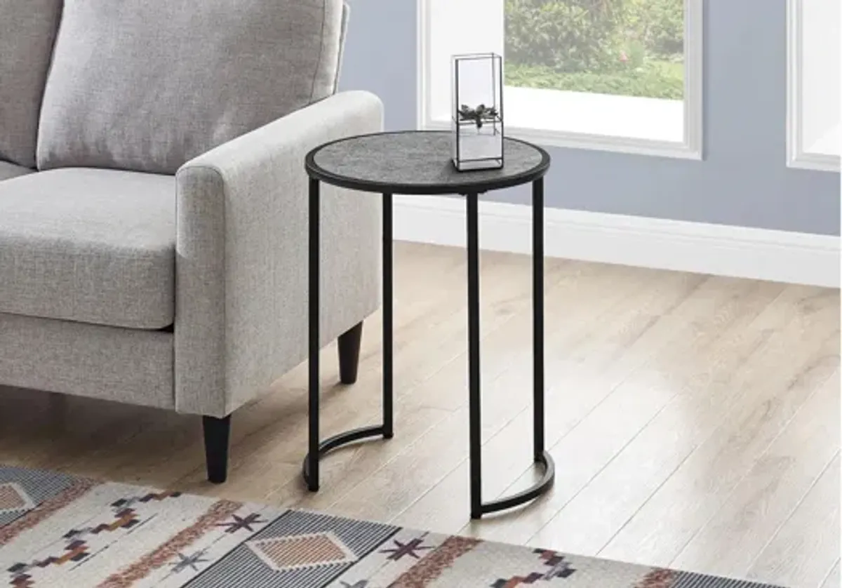 Monarch Specialties Marble Accent Table