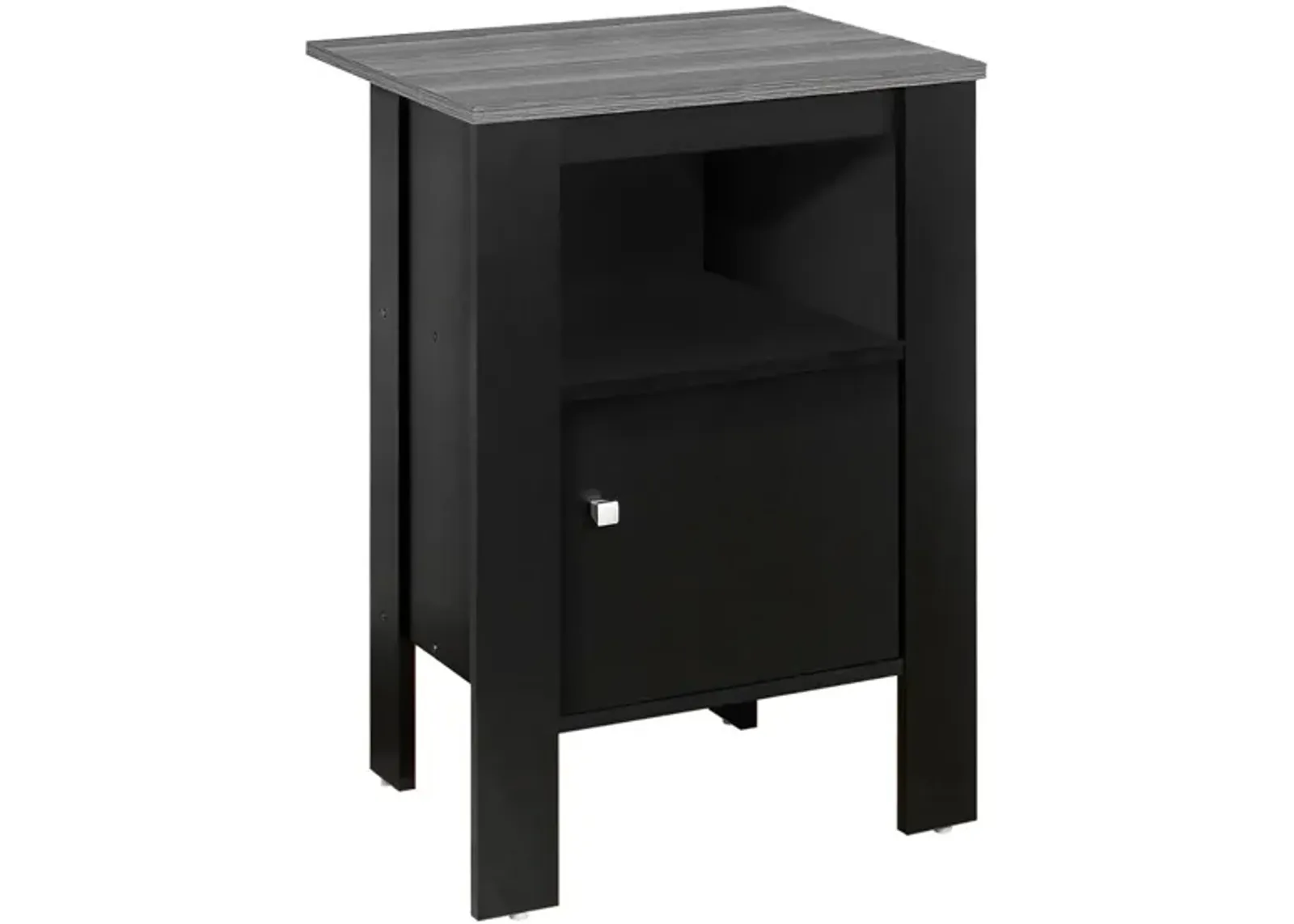 Monarch Specialties Side Table in Black by Monarch Specialties