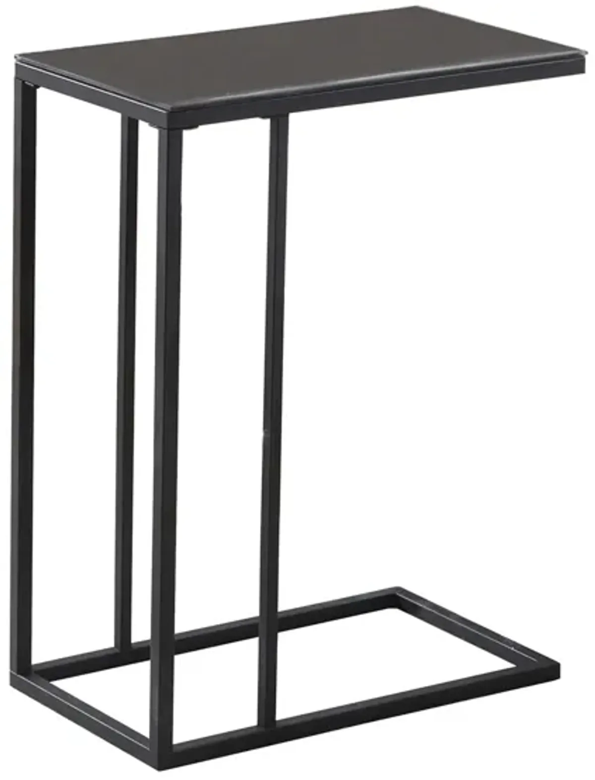 Monarch Specialties C Accent Table in Black by Monarch Specialties