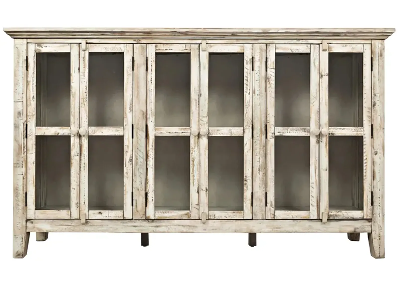 Rustic Shores 70" Accent Cabinet in Vintage Cream by Jofran