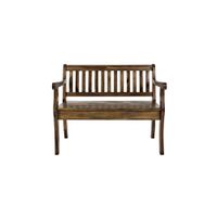 Artisan's Craft Storage Bench in Dakota Oak by Jofran
