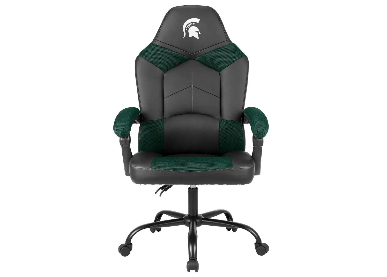 NCAA Faux Leather Oversized Gaming Chair in Michigan State University by Imperial International