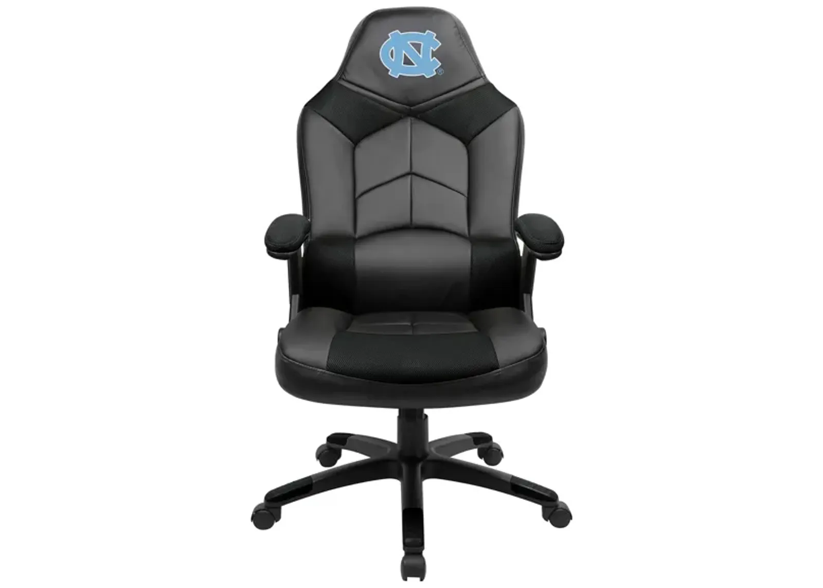 NCAA Faux Leather Oversized Gaming Chair in University of North Carolina by Imperial International