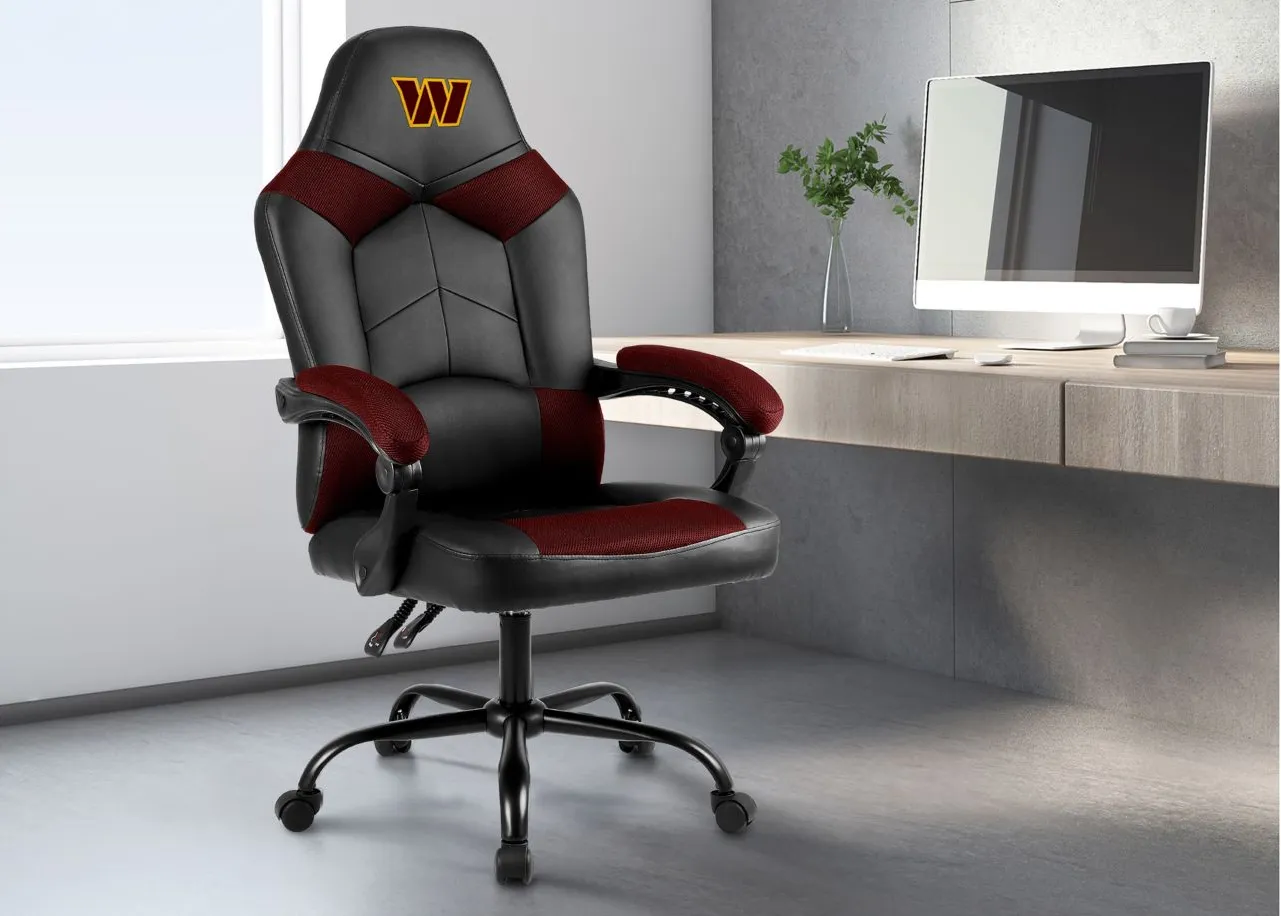 NFL Oversized Adjustable Office Chairs in Washington Commanders by Imperial International