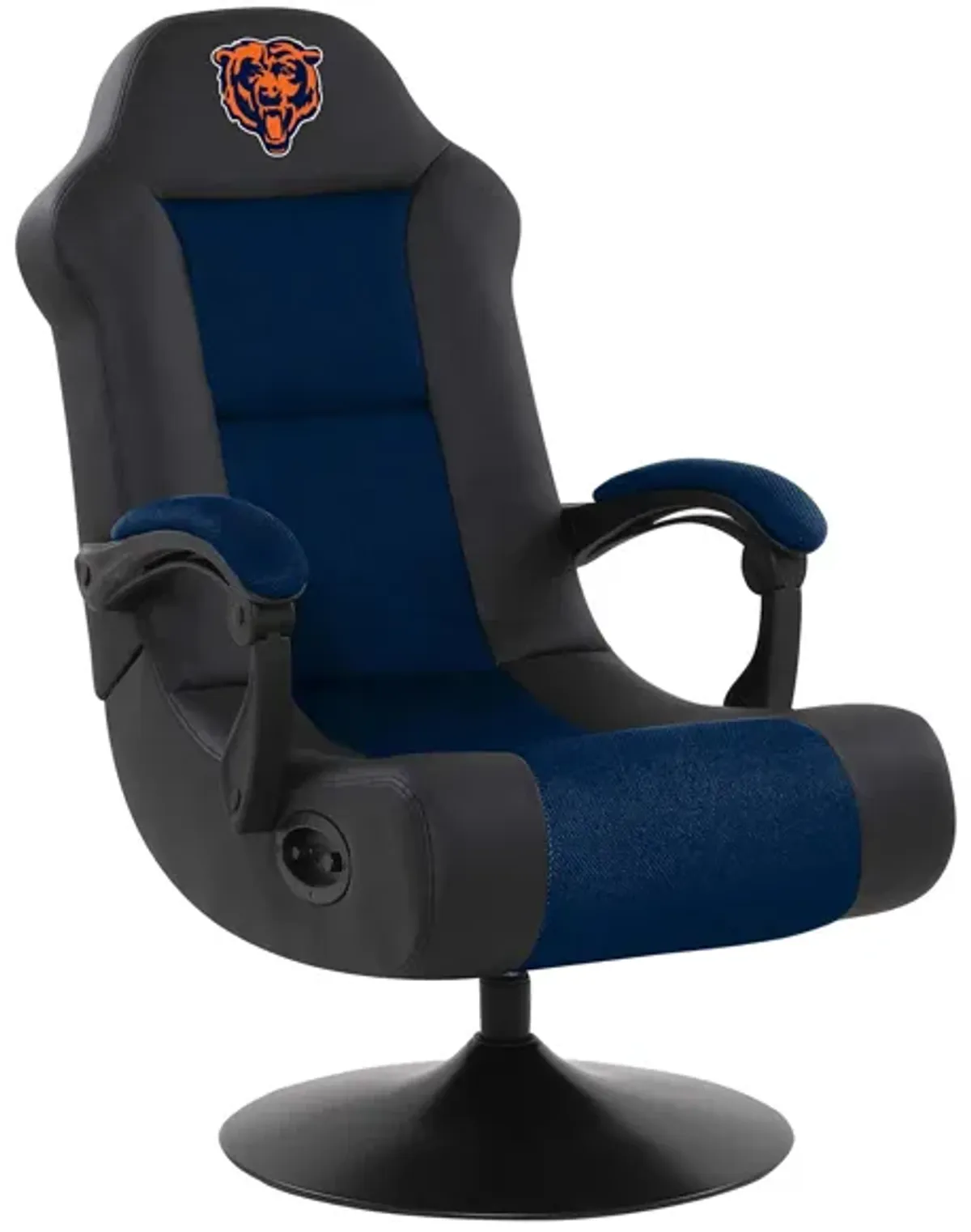 NFL Faux Leather Ultra Gaming Chair in Chicago Bears by Imperial International