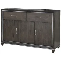 Counter Point Credenza in Satin Smoke by Legacy Classic Furniture