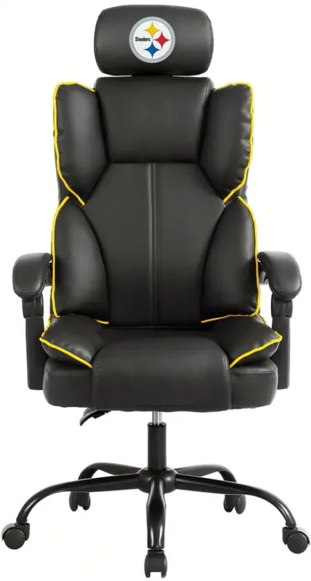 NFL Office Champ Chairs in Pittsburg Steelers by Imperial International