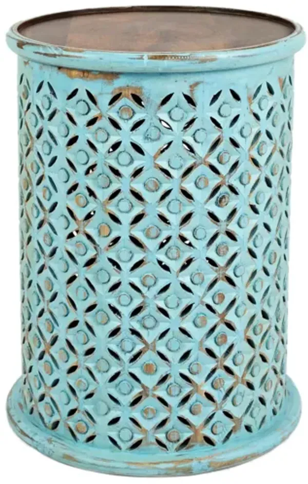 Global Archive Drum Accent Table