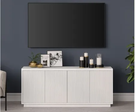 Hanson TV Stand in White by Hudson & Canal