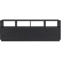 Jackman TV Stand in Black Grain by Hudson & Canal