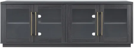 Donovan TV Stand in Charcoal Gray by Hudson & Canal