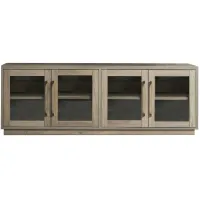Donovan TV Stand in Antiqued Gray Oak by Hudson & Canal