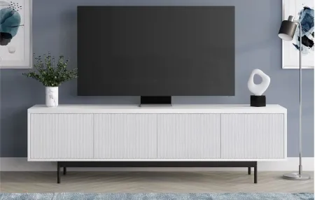 Whitman TV Stand in White by Hudson & Canal