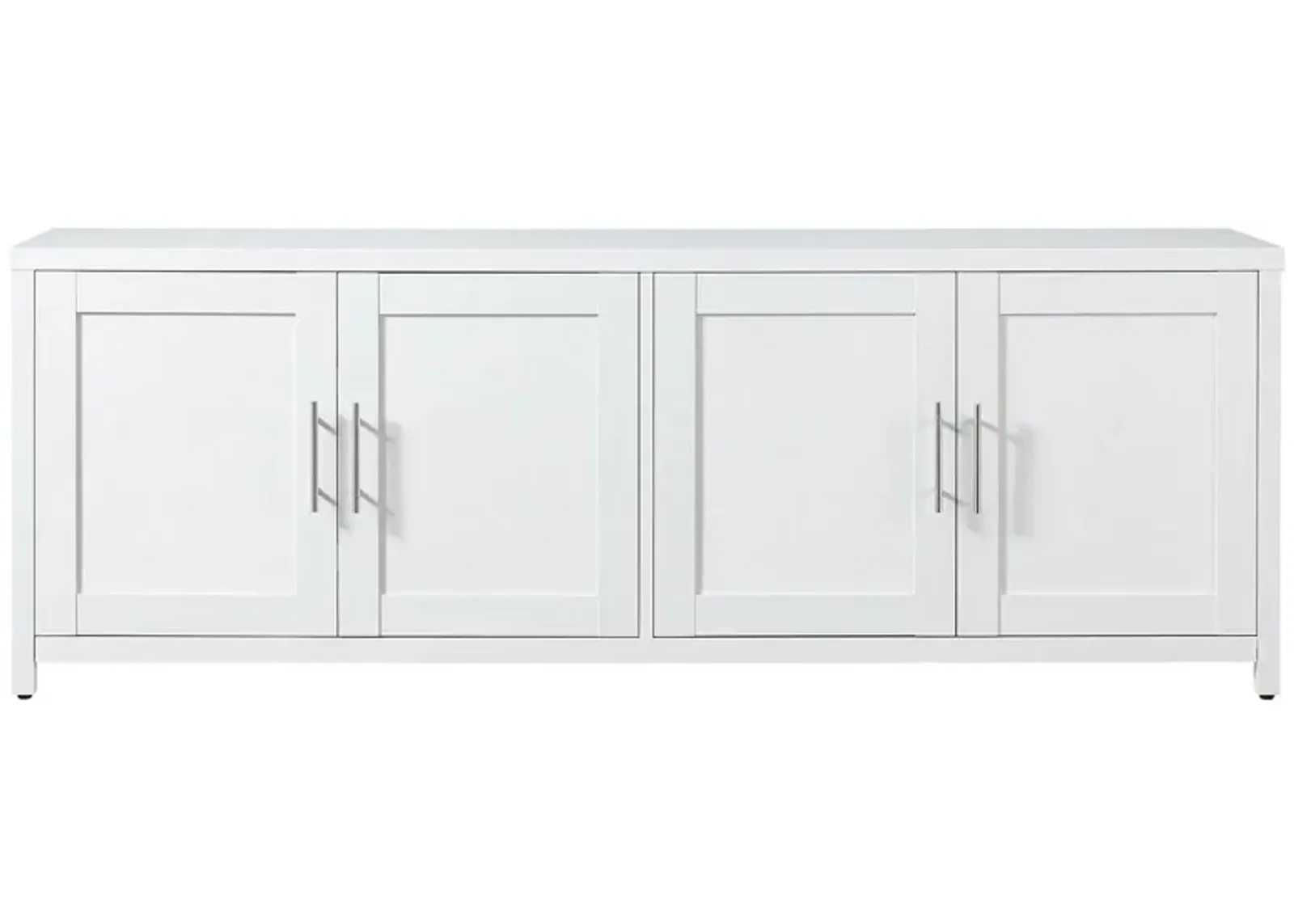 Strahm TV Stand in White by Hudson & Canal