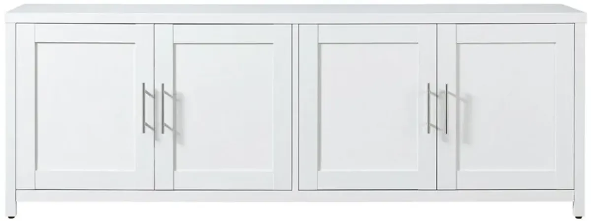 Strahm TV Stand in White by Hudson & Canal