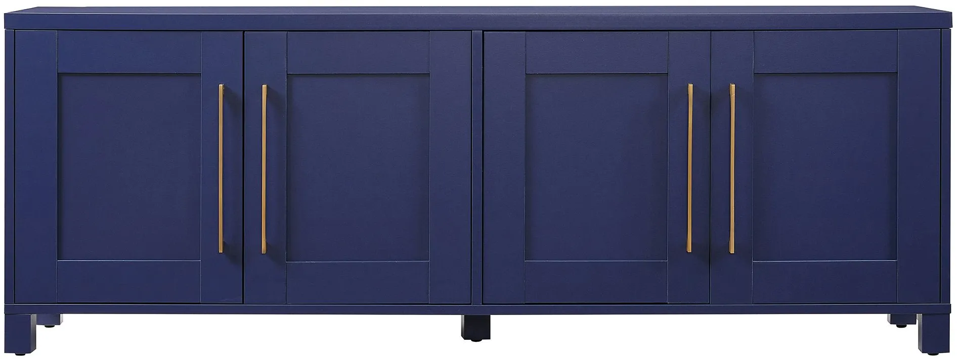 Chabot TV Stand in Dark Blue by Hudson & Canal
