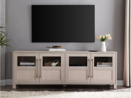 Sarmento TV Stand in Alder White by Hudson & Canal