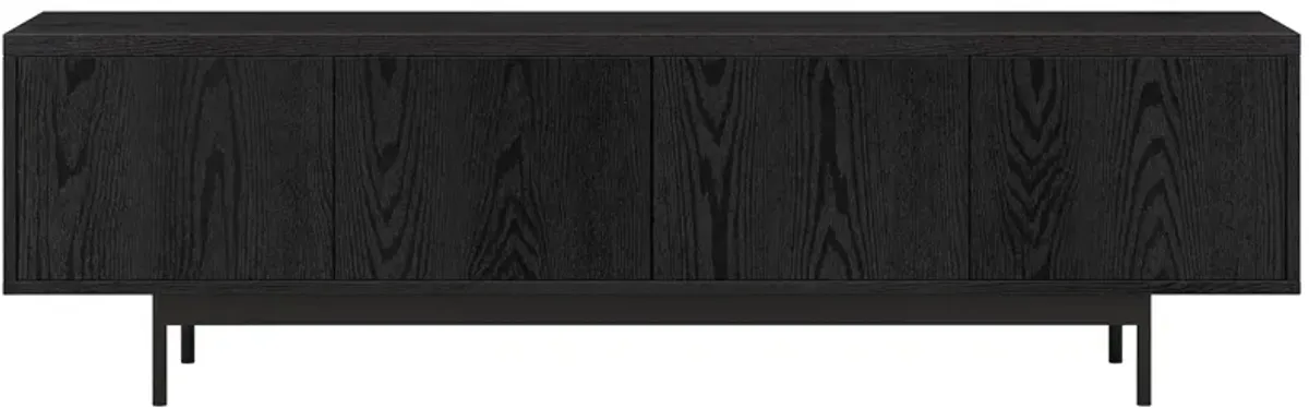 Abington TV Stand in Black Grain by Hudson & Canal