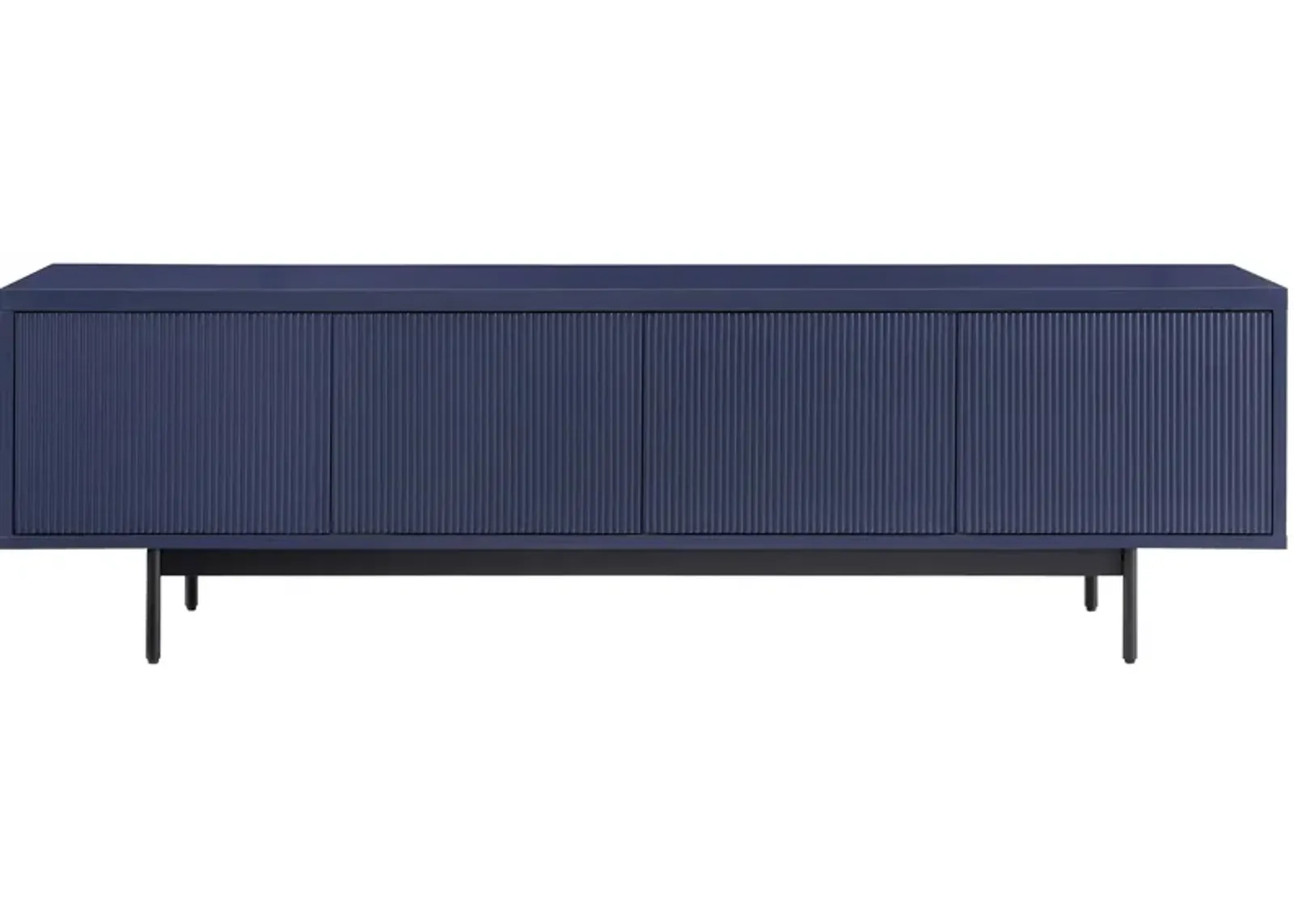 Whitman TV Stand in Dark Blue by Hudson & Canal